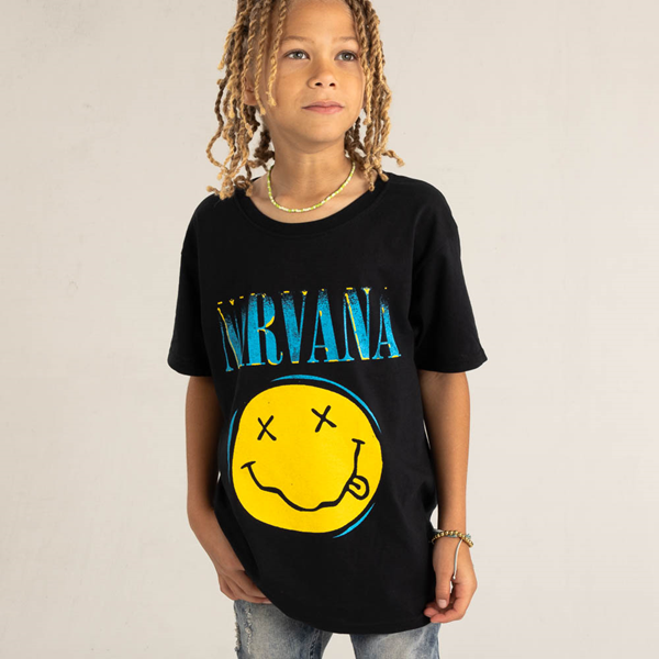 Nirvana Tee - Little Kid / Big Kid - Black