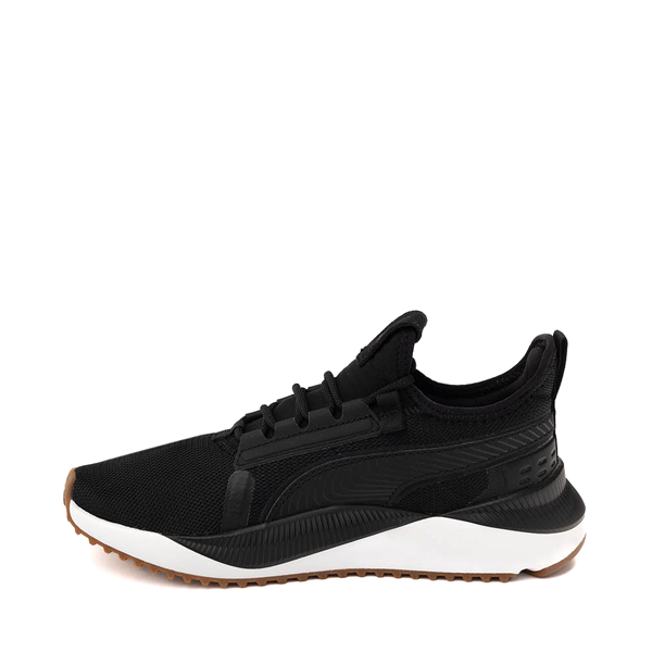 Womens PUMA Pacer Future Street Knit Athletic Shoe - Black / Rose Gold
