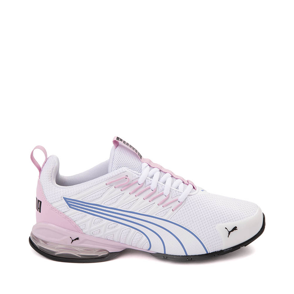 Womens PUMA Voltaic EVO Running Shoe - White / Blue Skies Pink