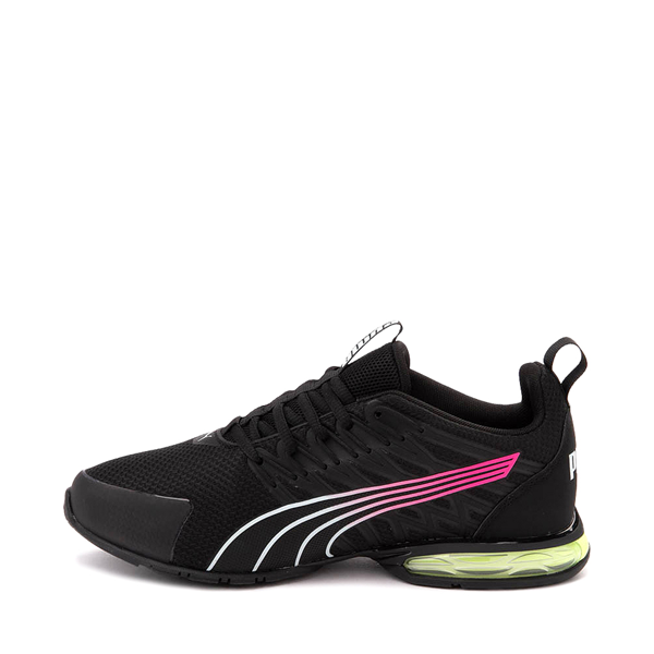 Womens PUMA Voltaic EVO Running Shoe - Black / Passionfruit