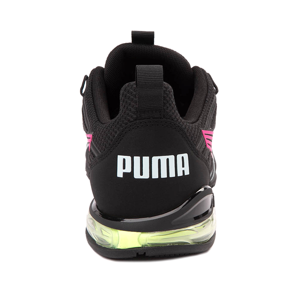 alternate view Womens PUMA Voltaic EVO Running Shoe - PUMA Black / PassionfruitALT4