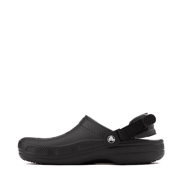 alternate view Crocs Classic Slip-Resistant Work Clog - BlackALT1