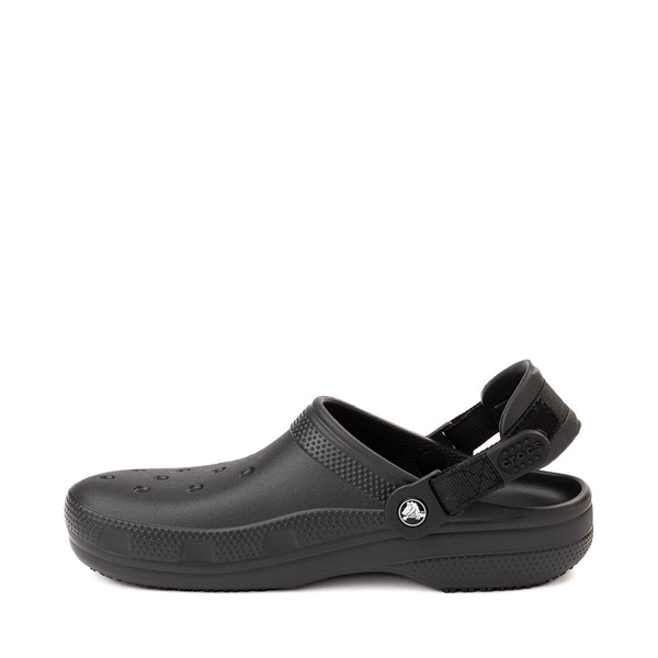 Crocs Classic Slip-Resistant Work Clog - Black