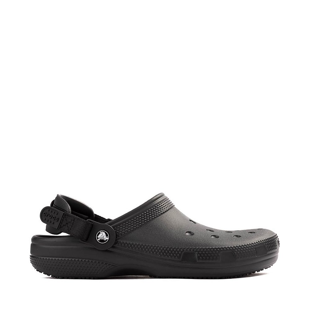 Crocs Classic Slip-Resistant Work Clog - Black
