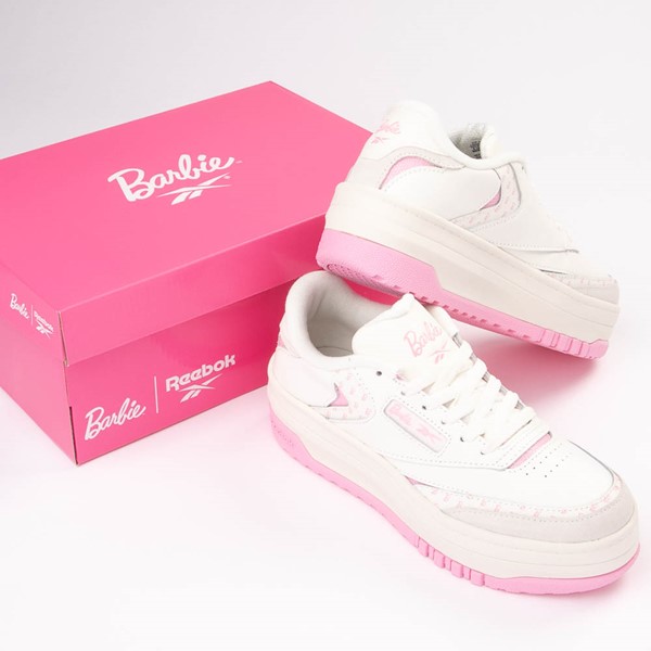 Reebok x Barbie™ Club C Extra Athletic Shoe - Big Kid - Chalk / Astro Rose