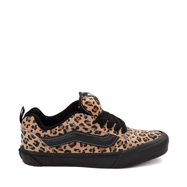 Vans Knu Skool Skate Shoe - Leopard Print