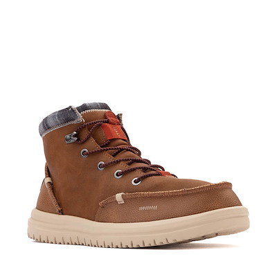 Mens HEYDUDE Bradley Classic Boot - Cognac | Journeys display picture 2