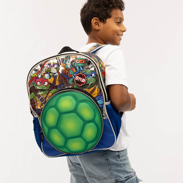 alternate view Teenage Mutant Ninja Turtles Backpack - Black / MulticolorALT1BKIDZ