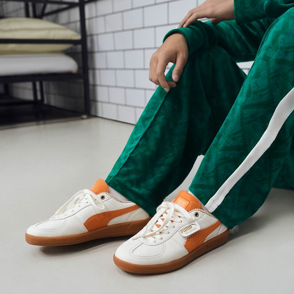 alternate view PUMA x Squid Game Palermo Athletic Shoe - Warm White / Pumpkin PieALT1C