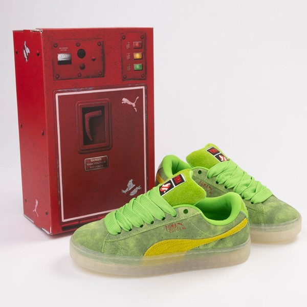 PUMA x Ghostbusters Suede XL Slimer Sneaker - Slime Green