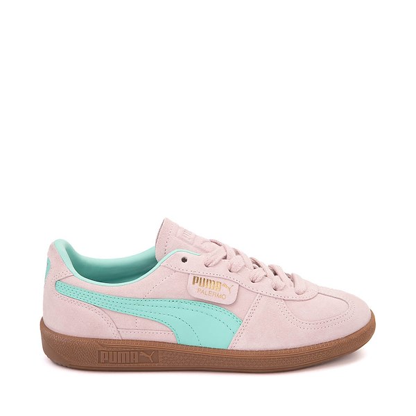 Womens PUMA Palermo Athletic Shoe - Mauve Mist / Mint / Gum