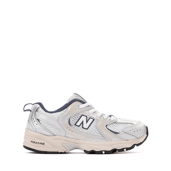 New Balance 530 Bungee Athletic Shoe - Little Kid - Summer Fog / Nimbus Cloud / NB Navy