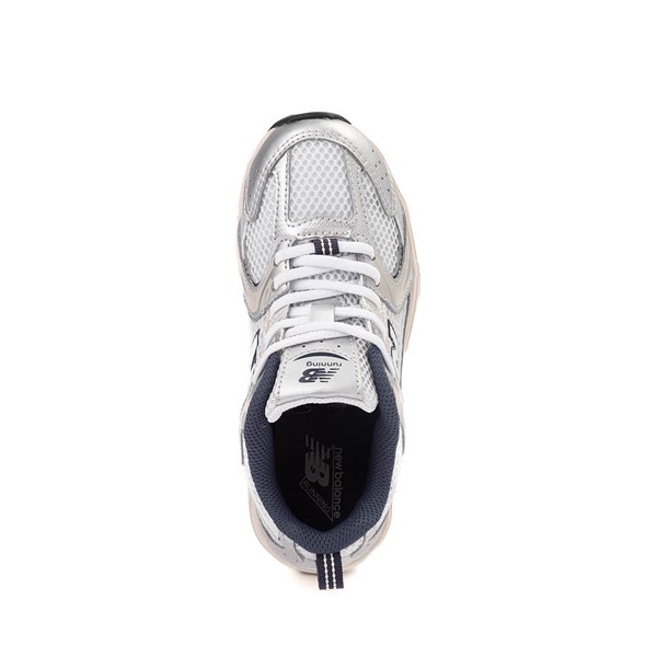 New Balance 530 Bungee Athletic Shoe - Little Kid - Summer Fog / Nimbus Cloud / NB Navy