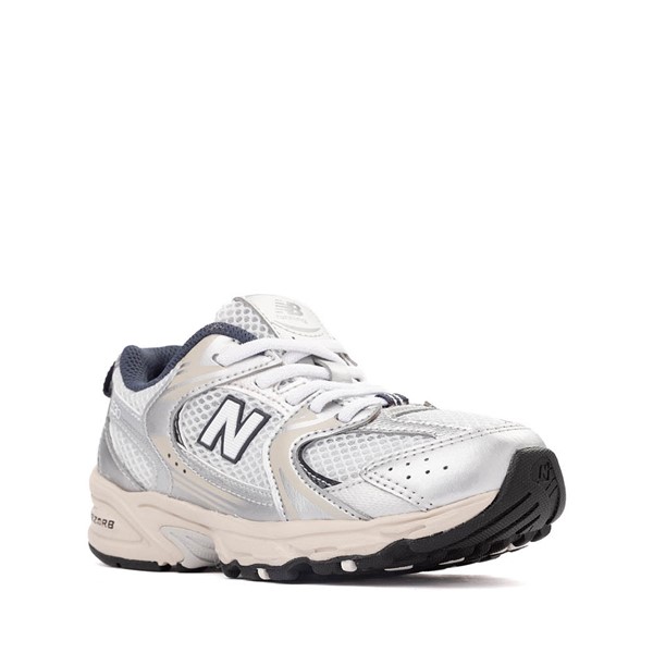 New Balance 530 Bungee Athletic Shoe - Little Kid - Summer Fog / Nimbus Cloud / NB Navy