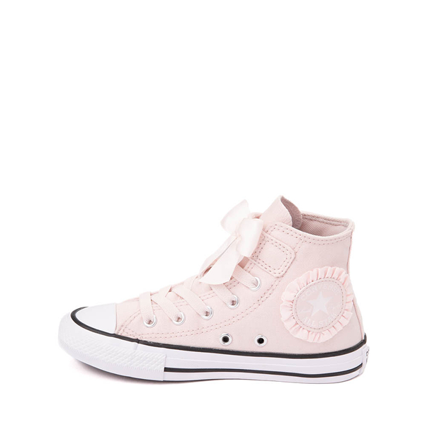 Converse Chuck Taylor All Star Ruffles & Bows Easy-On High-Top Sneaker - Little Kid - Blush Hush / White / Vamp Pyre