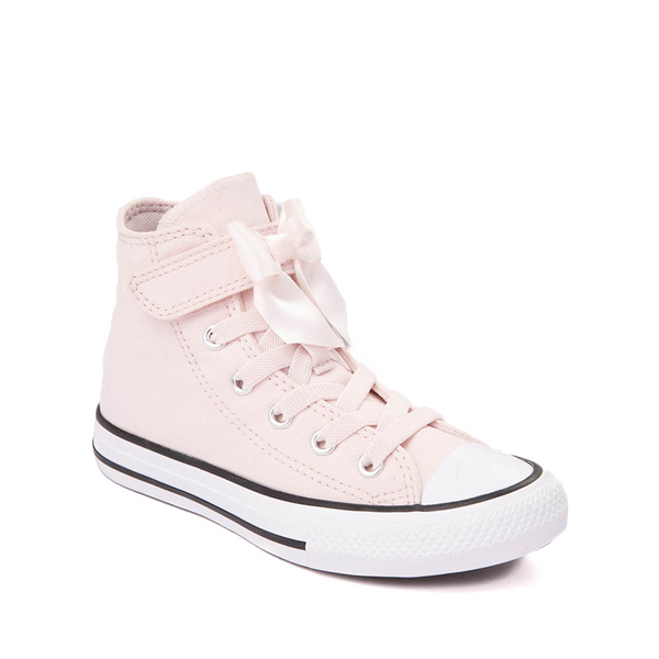 alternate view Converse Chuck Taylor All Star Ruffles & Bows Easy-On High-Top Sneaker - Little Kid - Blush Hush / White / Vamp PyreALT5