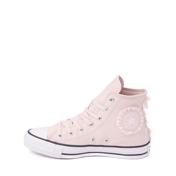 Converse Chuck Taylor All Star Ruffles & Bows High-Top Sneaker - Little Kid - Blush Hush / White / Vamp Pyre