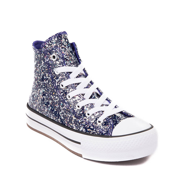 Converse Chuck Taylor All Star Eva Lift Glitter High Top Canvas Shoes