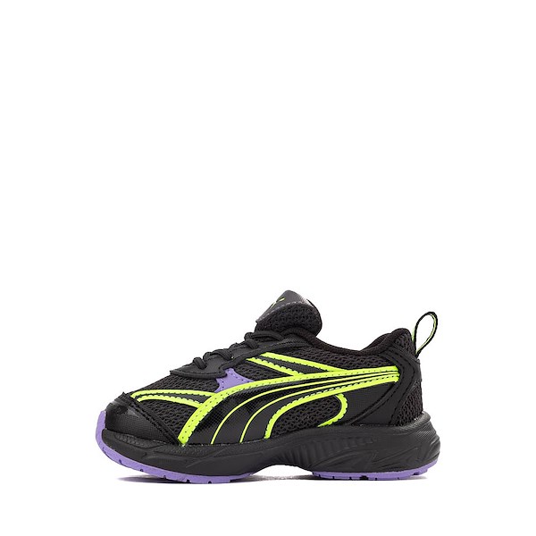 PUMA Morphic Athletic Shoe - Baby / Toddler - Dark Coal / Pro Green