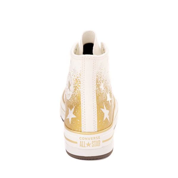 Converse weiß gold best sale