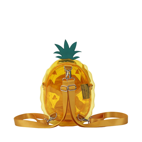 alternate view Stitch Pineapple Clear Mini Backpack - Yellow / MulticolorALT2