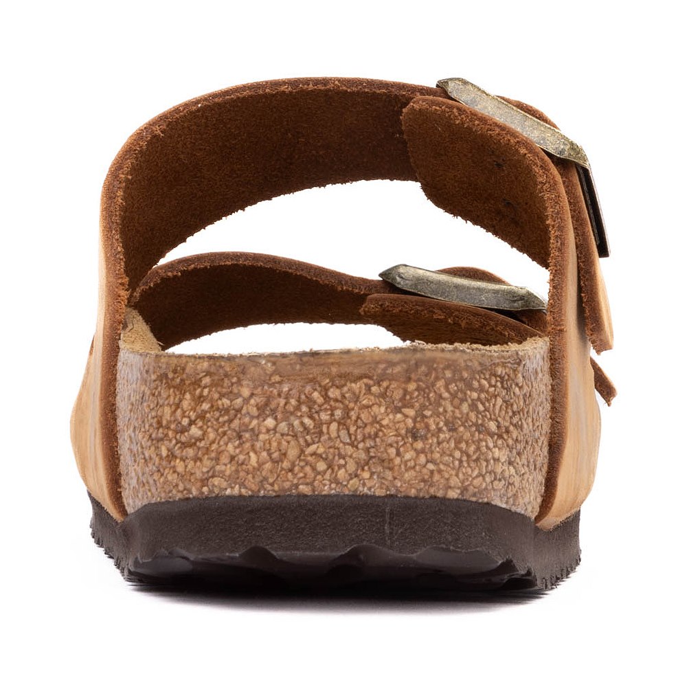Mens Birkenstock Arizona Slide Sandal - Cognac | Journeys