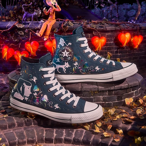 Converse x Coraline Chuck Taylor All Star High Top Sneaker Fresh Blueberry