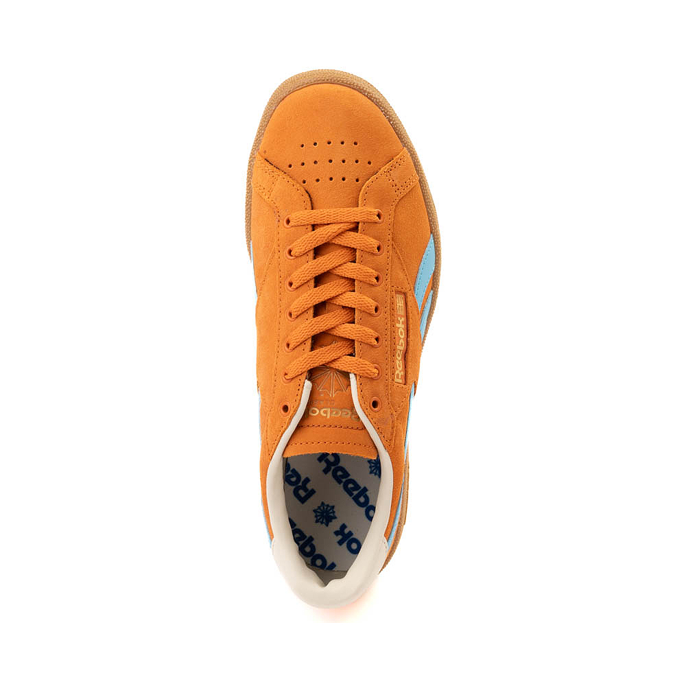 Reebok Club C Grounds UK Athletic Shoe - Terracotta / Light Blue / Gum ...