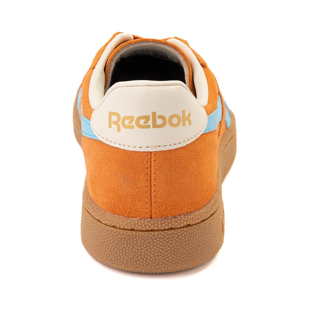 Reebok Club C Grounds UK Athletic Shoe - Terracotta / Light Blue / Gum ...