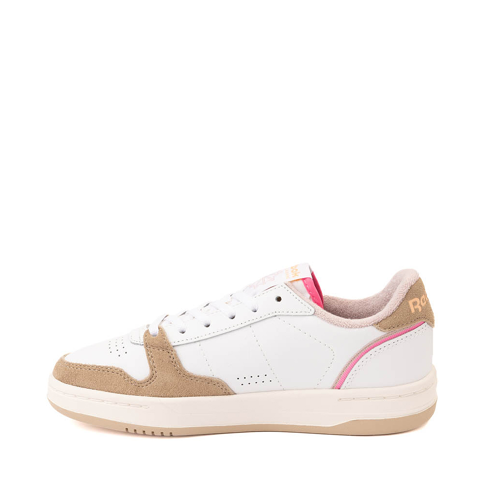 Womens Reebok Phase Court Athletic Shoe - White / Oat / Chalk | Journeys