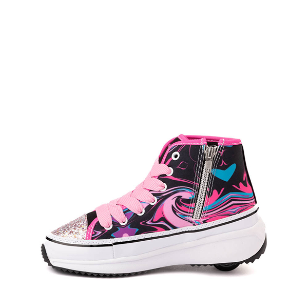 Heelys Veloz Chi Skate Shoe - Little Kid / Big Black Pink Multicolor