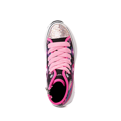 Delayed Back　fuzz ride　gaze at shoes Heelys Veloz Chi Skate Shoe - Little Kid / Big Kid - Black