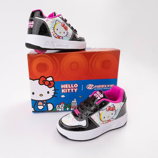 alternate view Heelys x Hello Kitty® Kama Skate Shoe - Little Kid / Big Kid - Black / MulticolorALT1D