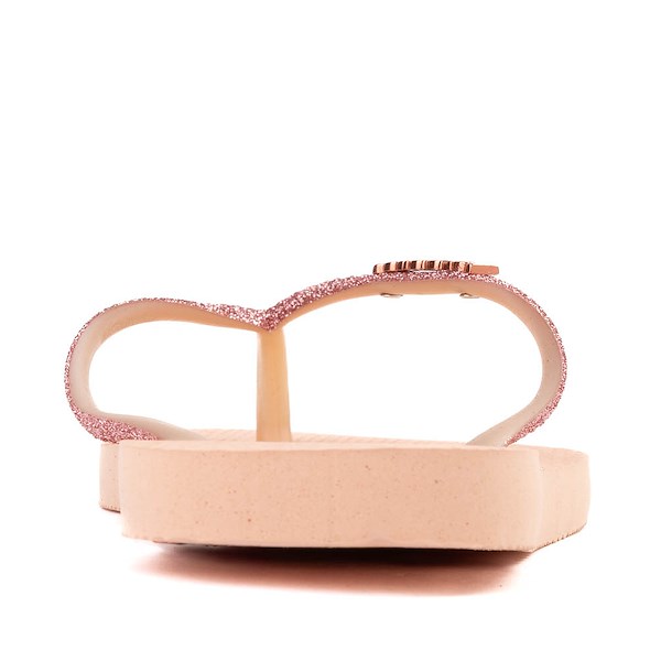 alternate view Womens Havaianas Slim Glitter II Flip-Flop - Ballet Rose / Golden BlushALT4