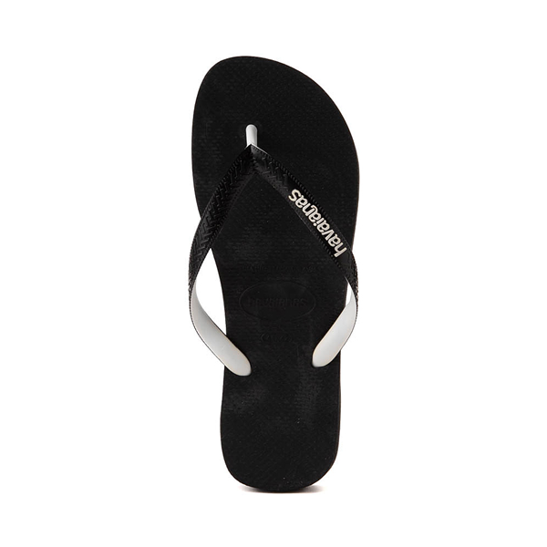 alternate view Mens Havaianas Top Mix Flip-Flop - Black / BlackALT2