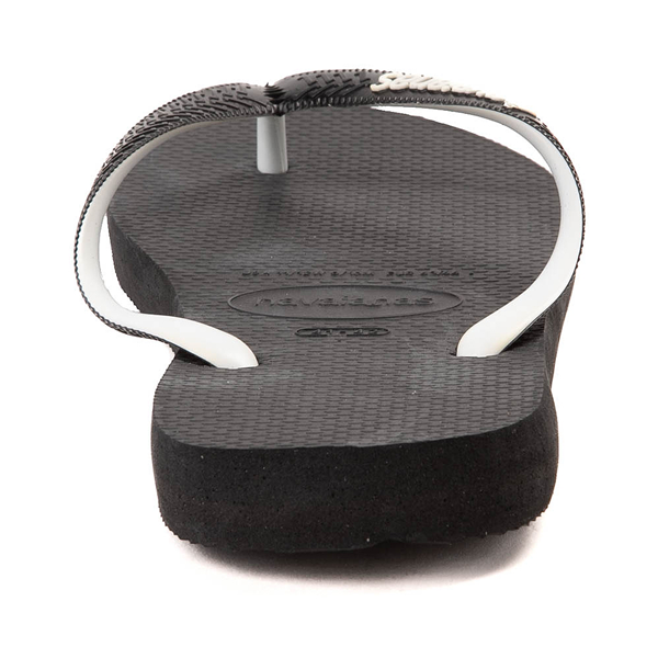 alternate view Mens Havaianas Top Mix Flip-Flop - Black / BlackALT4