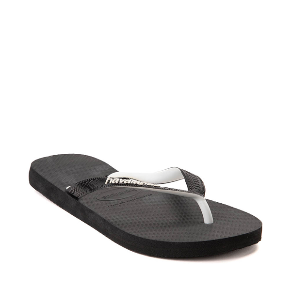 alternate view Mens Havaianas Top Mix Flip-Flop - Black / BlackALT5