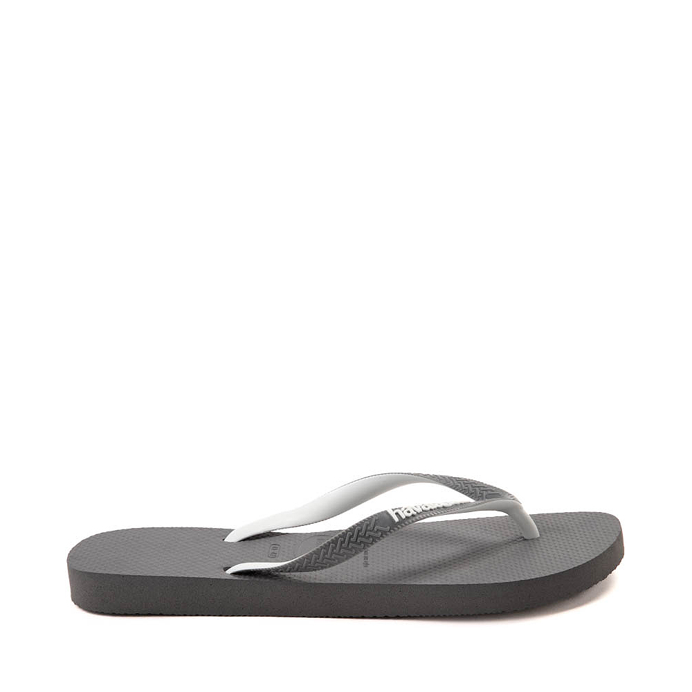 Mens Havaianas Top Mix Flip-Flop - Steel Grey / Steel Grey