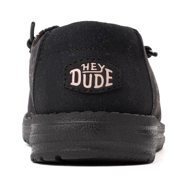 alternate view Womens HEYDUDE Wendy Horoscopes Slip-On Casual Shoe - BlackALT4