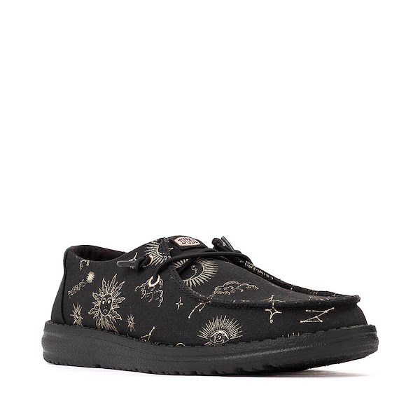 alternate view Womens HEYDUDE Wendy Horoscopes Slip-On Casual Shoe - BlackALT5