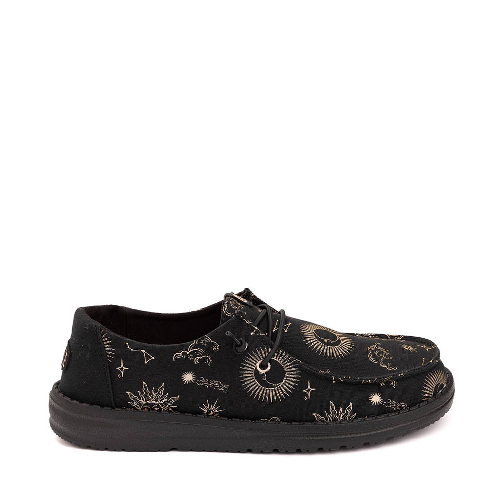 Womens HEYDUDE Wendy Horoscopes Slip-On Casual Shoe - Black