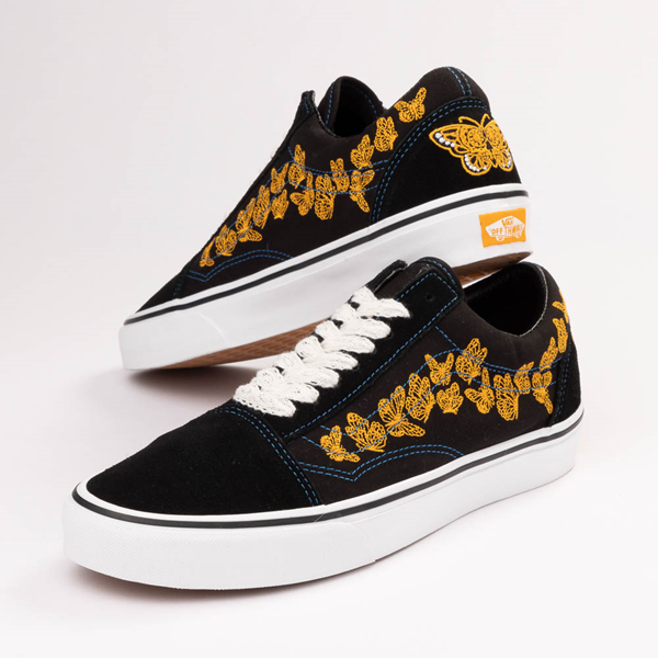 Vans Dia De Los Muertos Old Skool Skate Shoe - Black