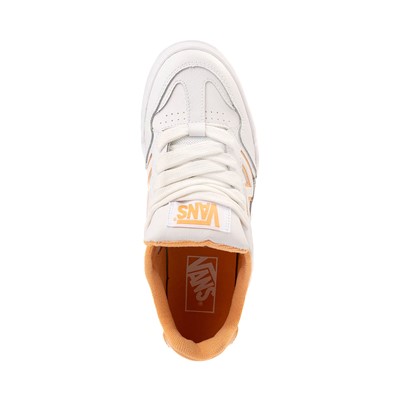 Fashion orange white vans