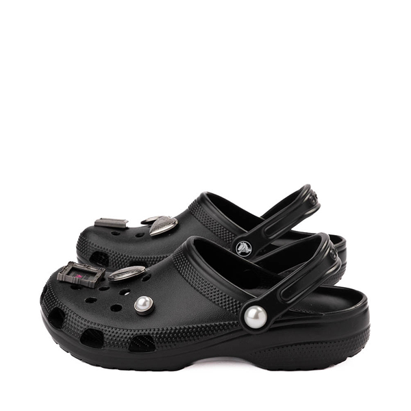 alternate view Crocs Classic Frame It Clog - Black ShimmerALT1