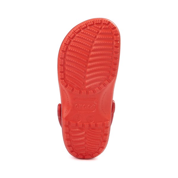 Crocs Classic Glitter Clog - Cherry Red