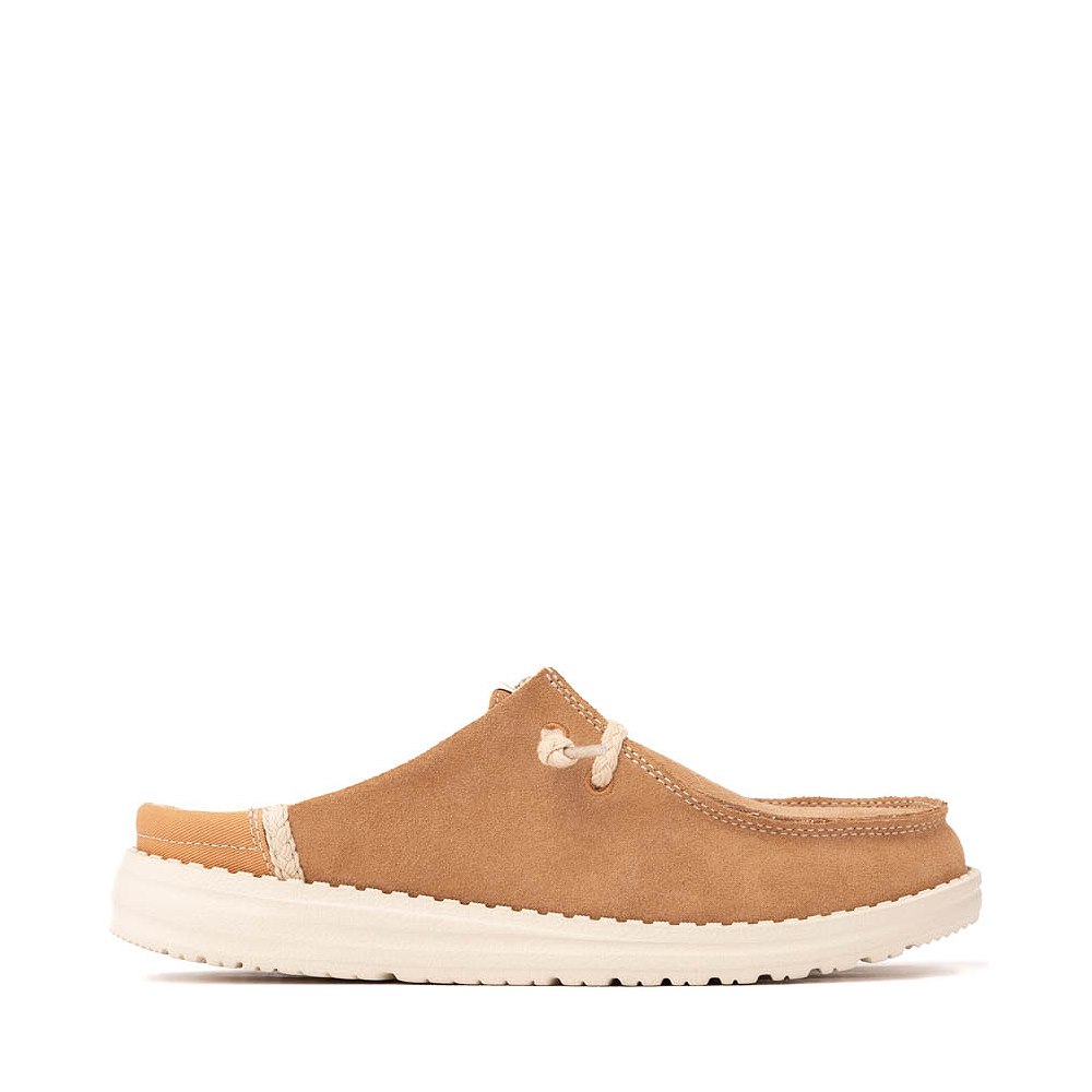 Womens HEYDUDE Wendy Slip Mule - Tan