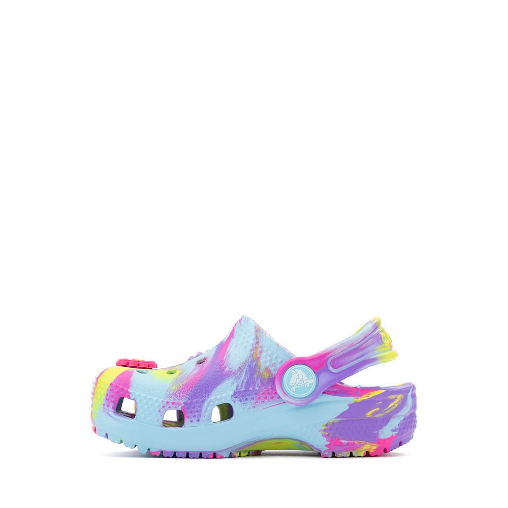 Crocs Classic Flower Power Clog - Baby / Toddler - Arctic / Multicolor ...