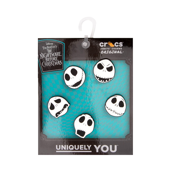 alternate view The Nightmare Before Christmas x Crocs Jibbitz™ Jack Skellington Shoe Charms 5 Pack - MulticolorALT2