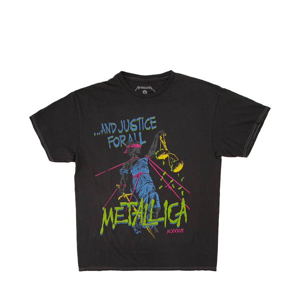 Metallica And Justice For All Tee - Black