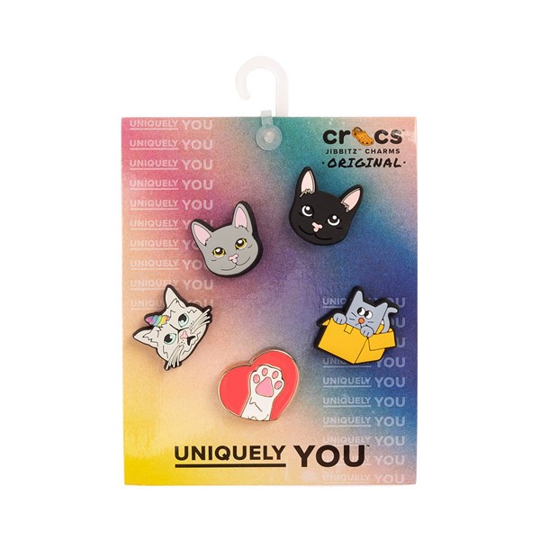 alternate view Crocs Jibbitz™ Cats Shoe Charms 5 Pack - MulticolorALT2